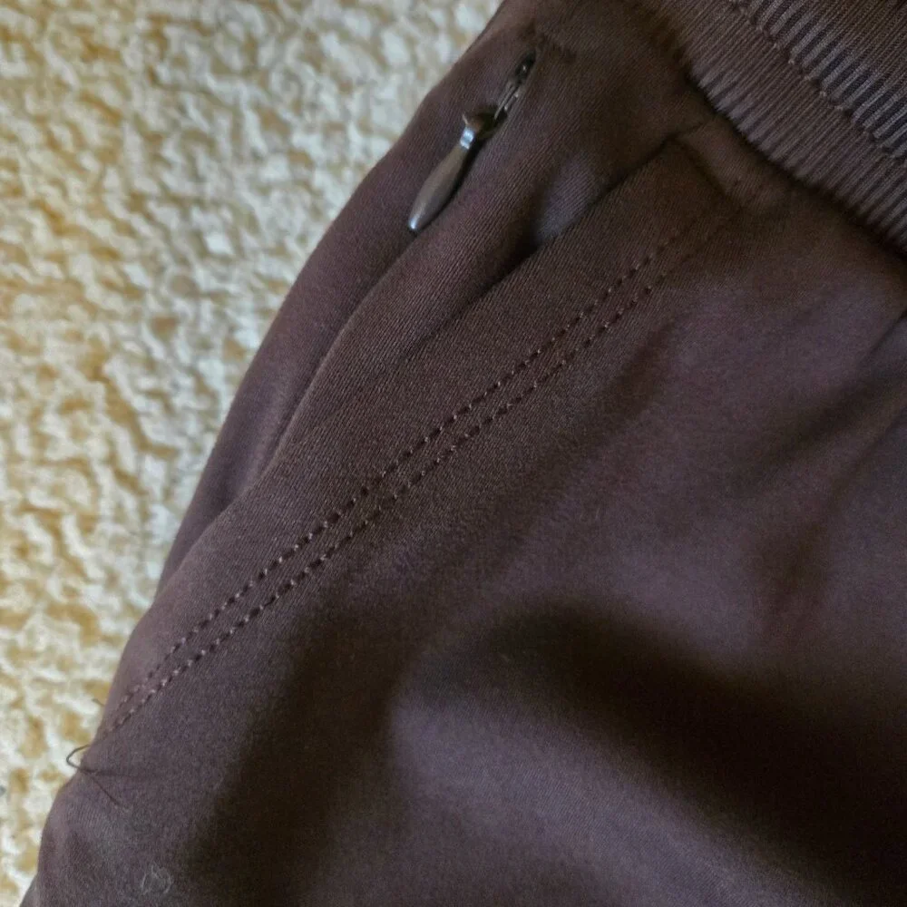 Rachel Zoe Dark Brown Joggers Size M - Picture 5 of 9